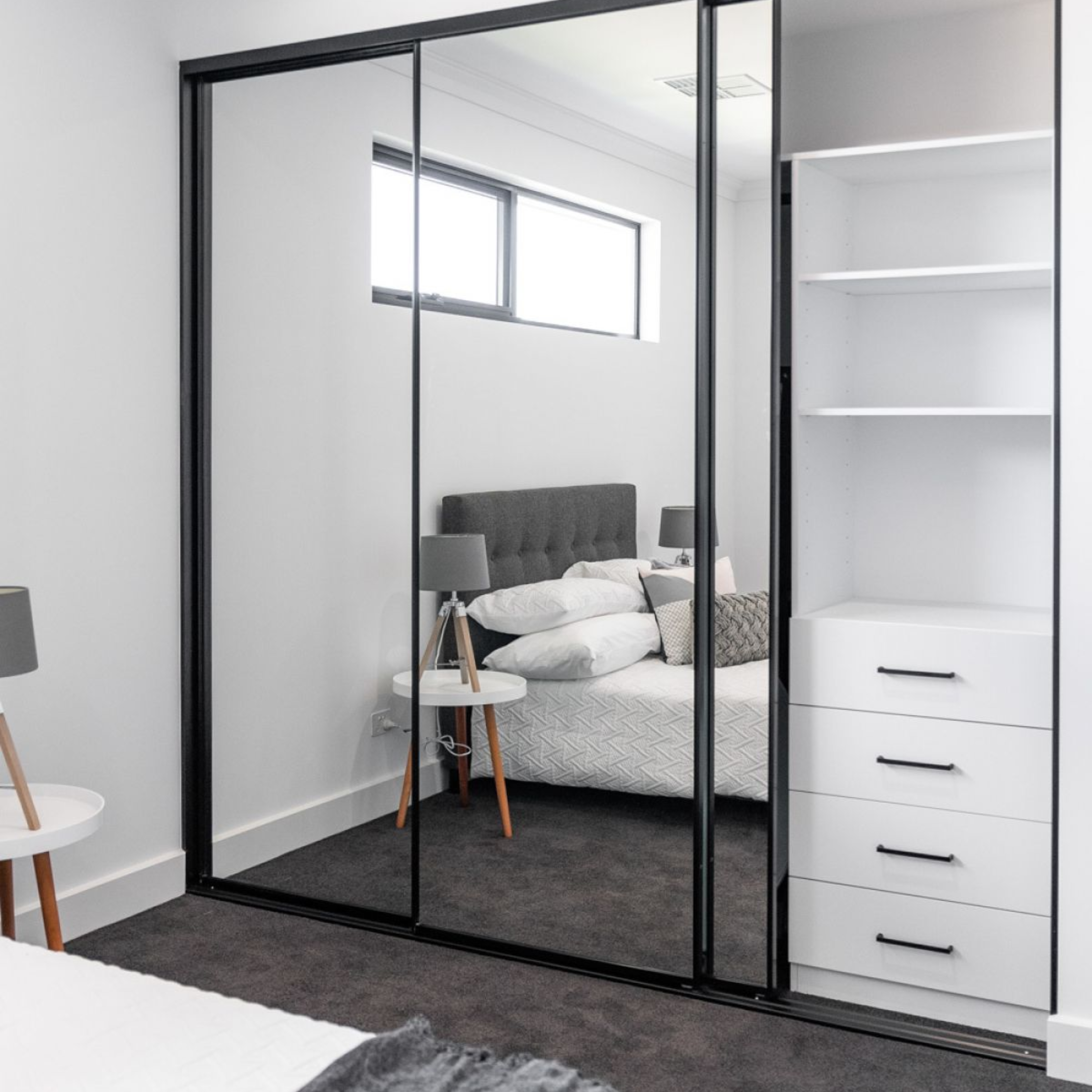 Built-in wardrobe with sliding doors — Kawit, Cavite